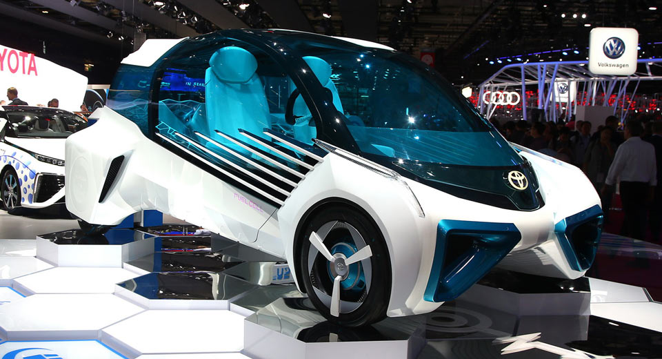 Toyota FCV Plus Concept Powers Its Way Into Paris