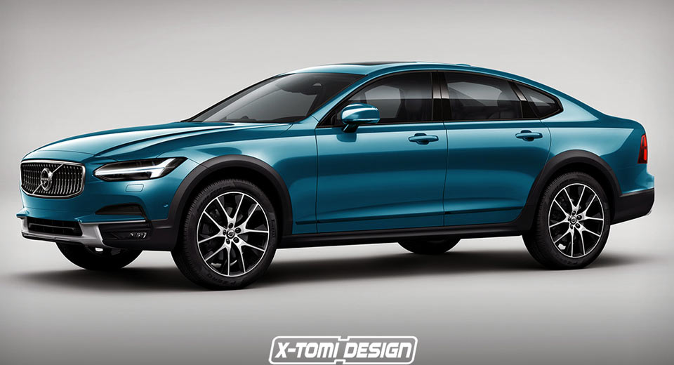 Volvo S90 Is Ready To Cross The Country In New Rendering