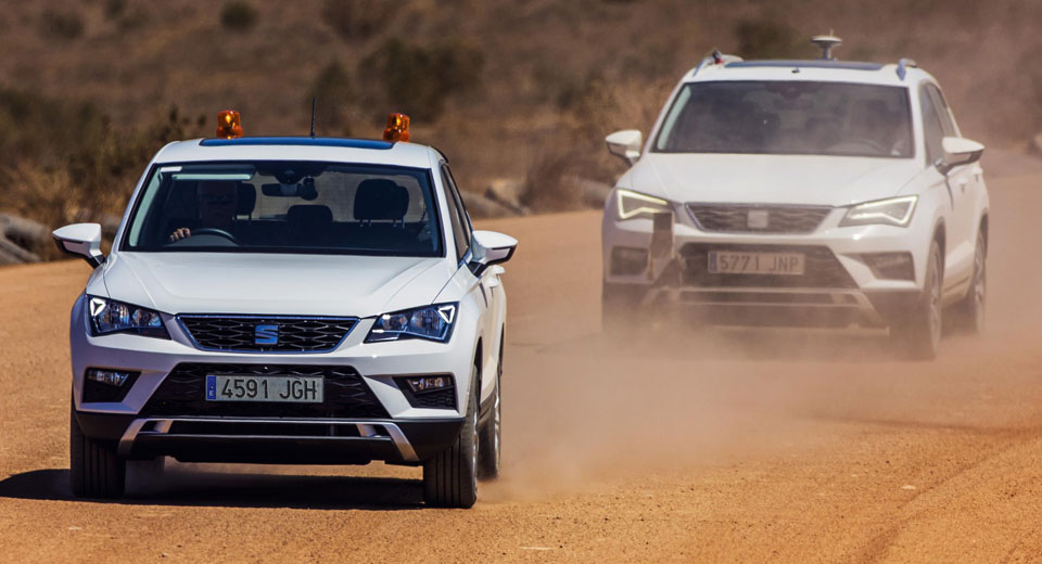  Seat Ateca Put Through Its Paces In The Deserts of Spain