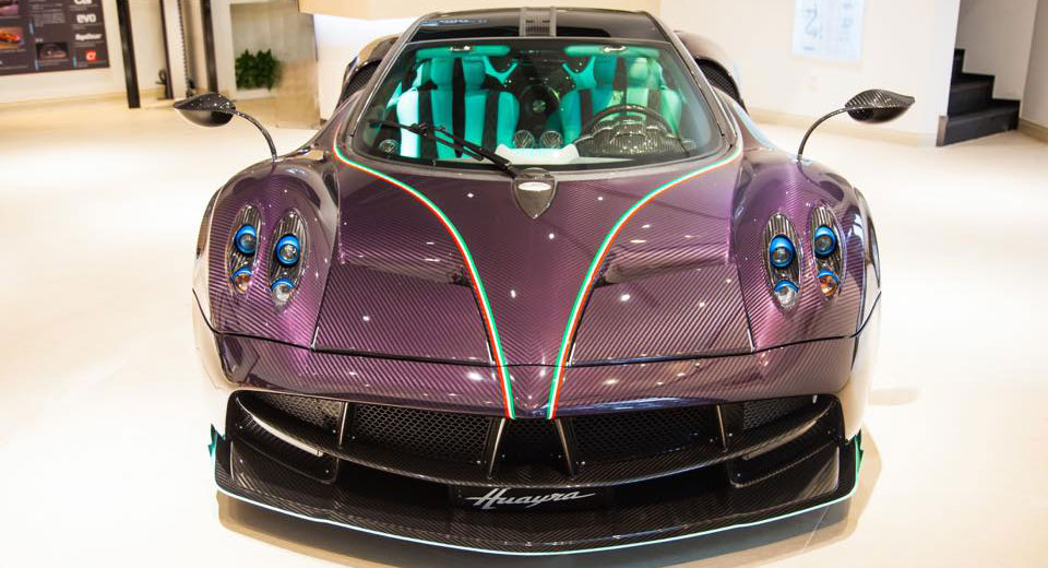  Stunning Purple Carbon Pagani Huayra Dinastia Arrives In China