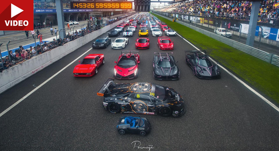  Over 50 Hypercars Gather For Epic Display At Shanghai’s F1 Circuit