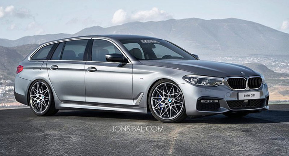  All-New 2017 BMW 5-Series Dreamt Up In Touring Guise