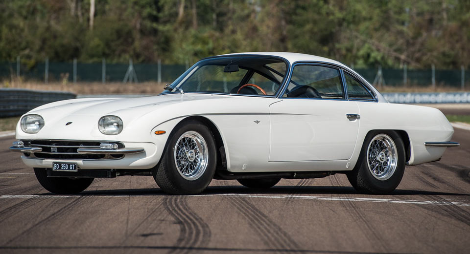  Perfect Lamborghini 350 GT Takes To The Track After One-Year Full Restoration