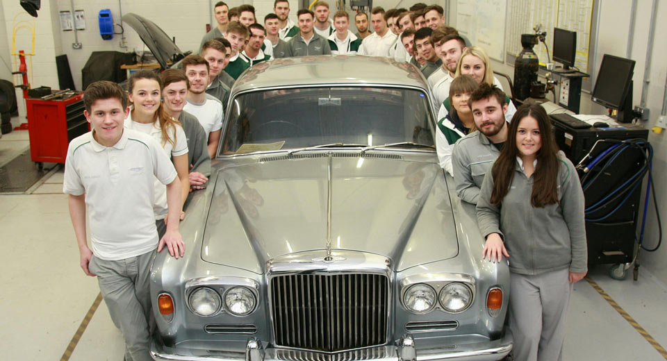  Bentley Apprentices Team Up To Restore Classic T-Series