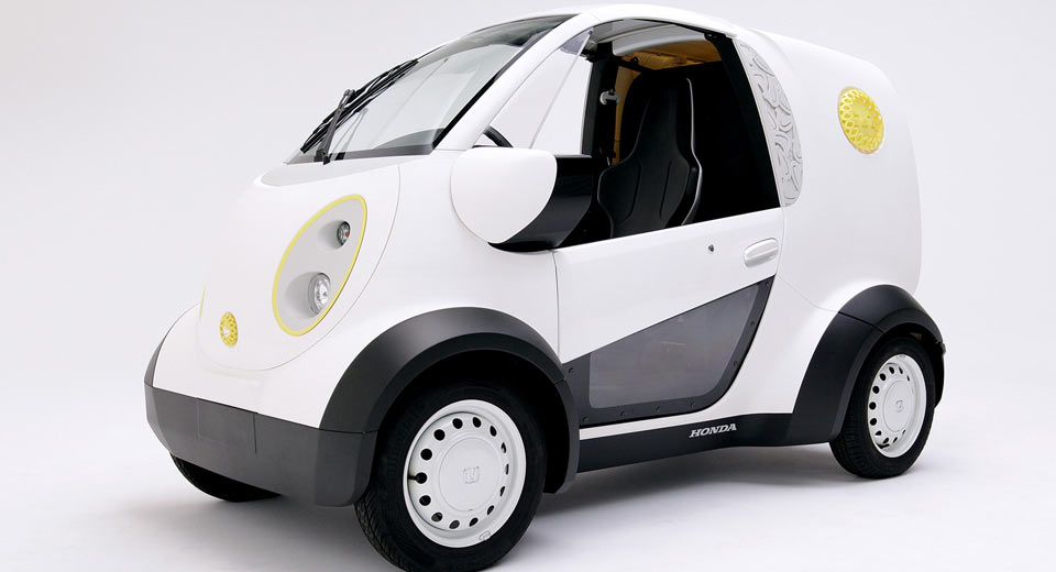  Honda’s 3D-Printed Micro Commuter Reminds Us Of The Renault Twizy
