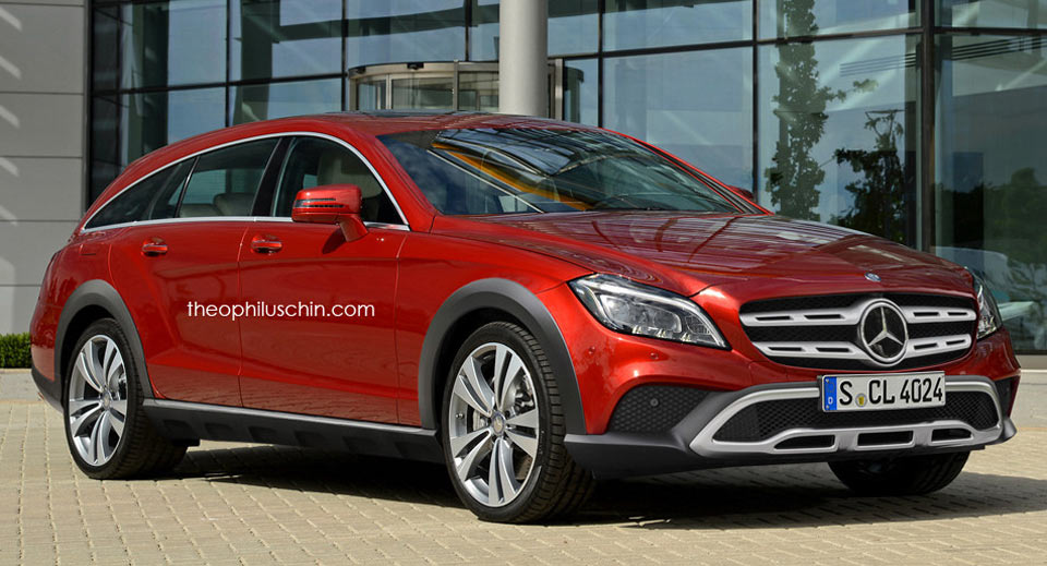  Mercedes-Benz CLS Shooting Brake Gets The All Terrain Treatment