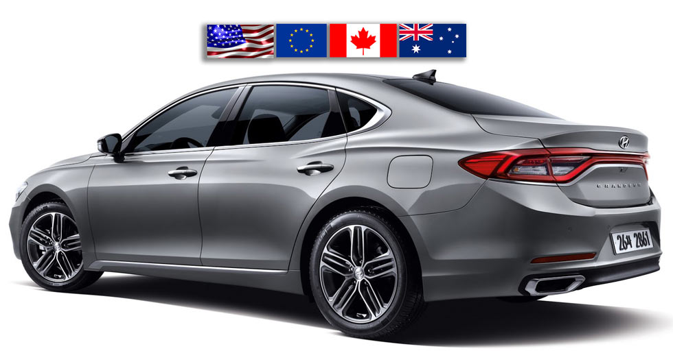 Sorry America, Europe & Australia, You Won’t Be Getting New 2017 Hyundai Azera, At Least Not As Is