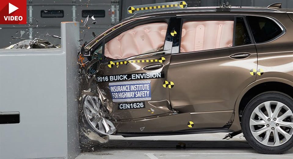  Buick’s China-Built 2017 Envision Gets Top Scores In IIHS Safety Tests