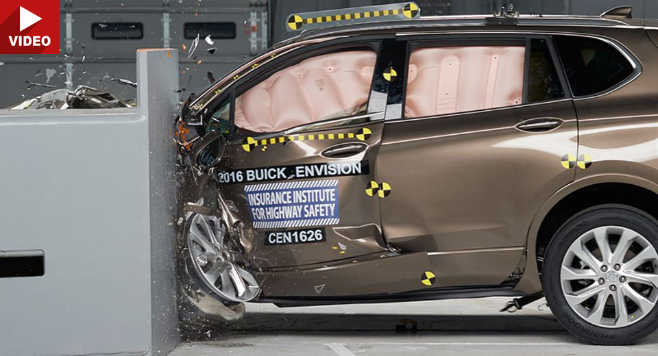Buick’s China-Built 2017 Envision Gets Top Scores In IIHS Safety Tests