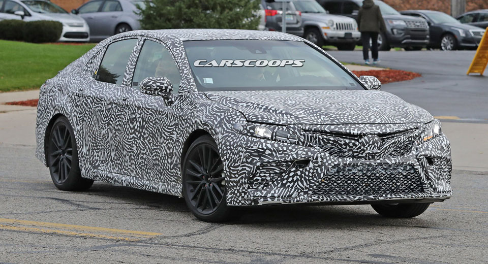  Spied: Is Toyota Cooking A 2018 Camry TRD Performance Model?