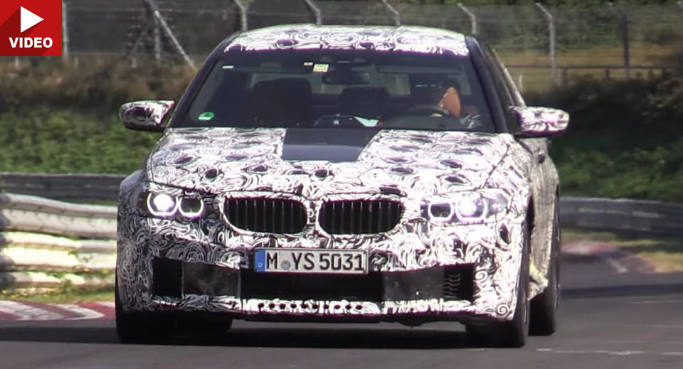  2018 BMW M5 Moving Fast On The Nordschleife With AWD