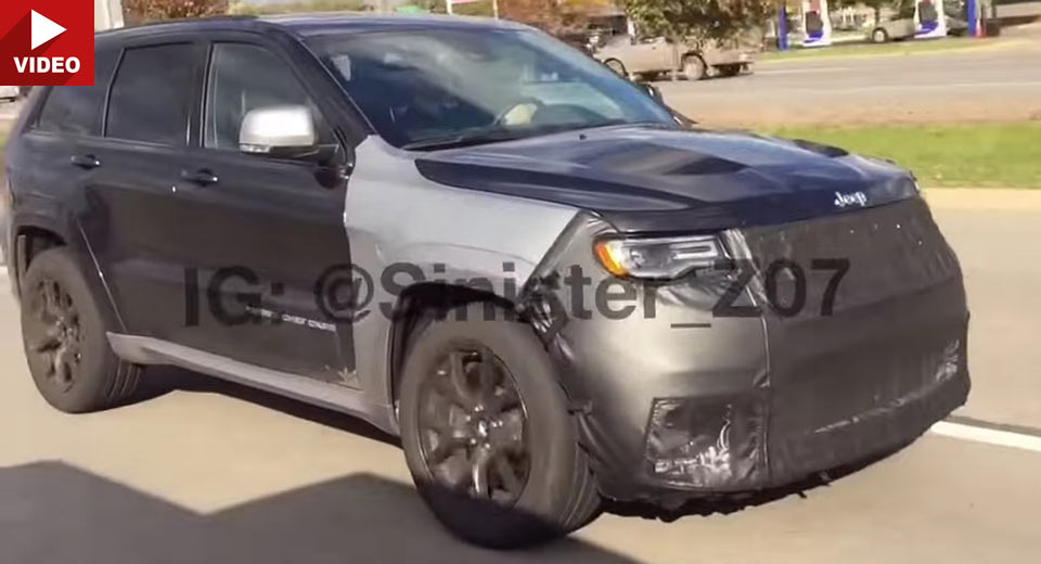  Does This Jeep Grand Cherokee Tester Sound Like A Hellcat-Powered Trackhawk To You?