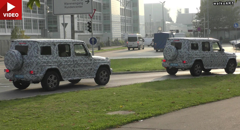 Mercedes-Benz’s Wider, More High Tech Next-Gen G-Class Travels In Pairs