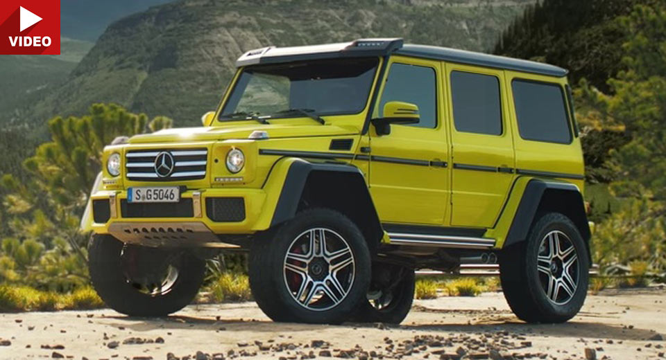  Mercedes-Benz Wants You To Go Exploring With The New G550 4X4²