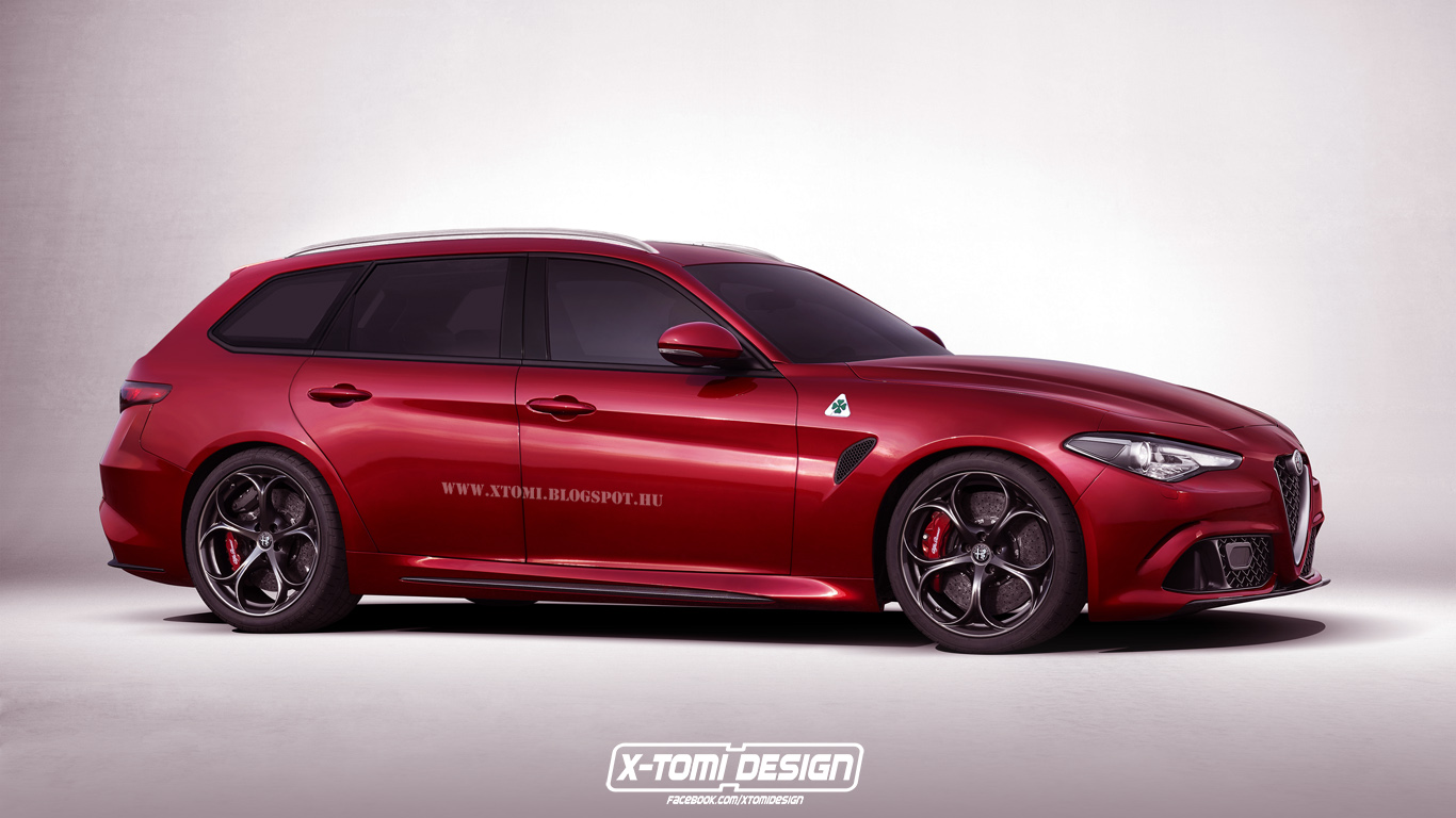 Alfa Romeo Giulia Station Wagon Allegedly Coming In 17 Carscoops