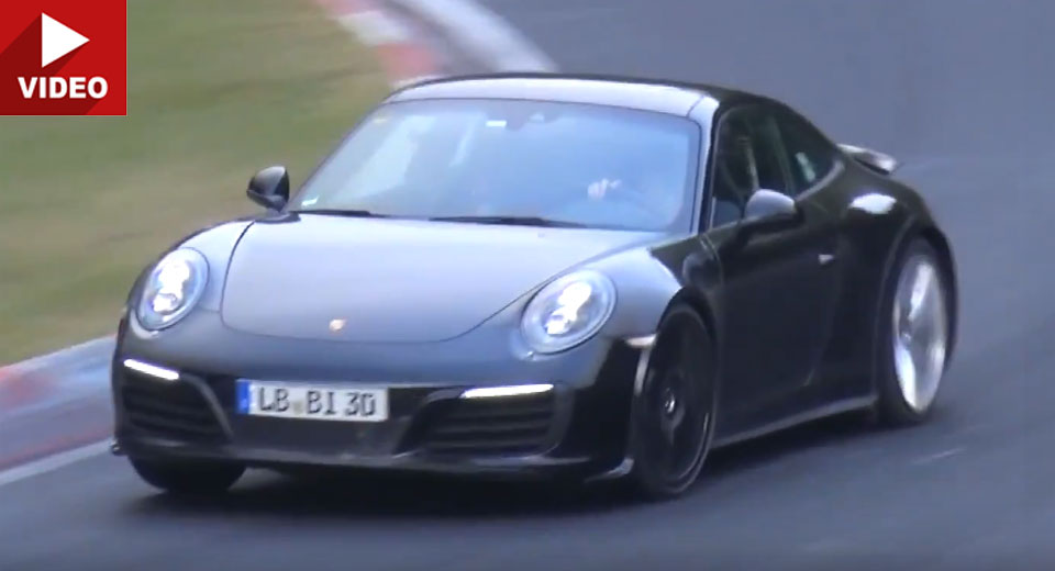  2017 Porsche 911 GTS Hits The Nurburgring – Does It Have A 6sp Manual?