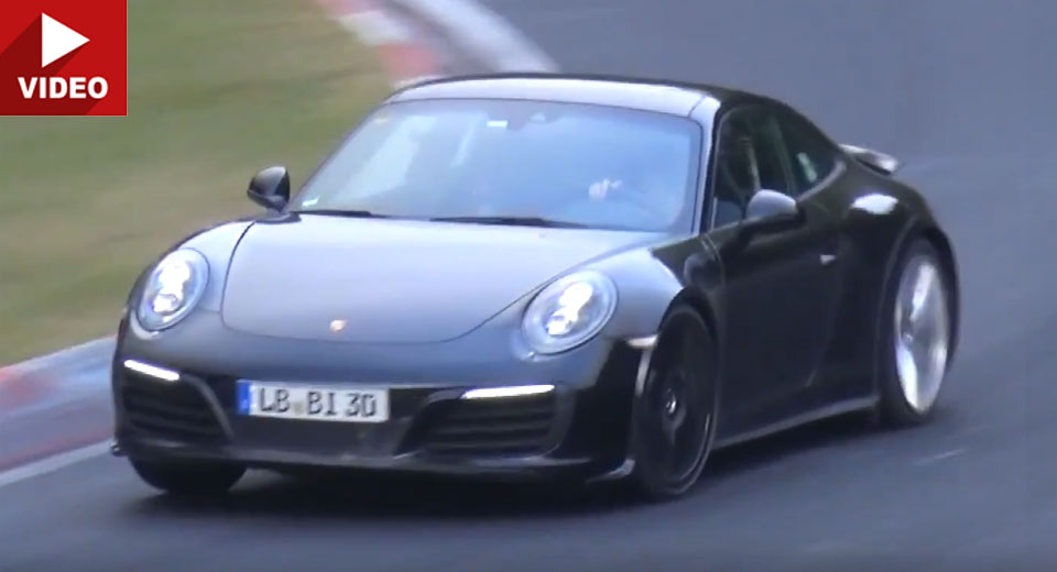 2017 Porsche 911 GTS Hits The Nurburgring – Does It Have A 6sp Manual?