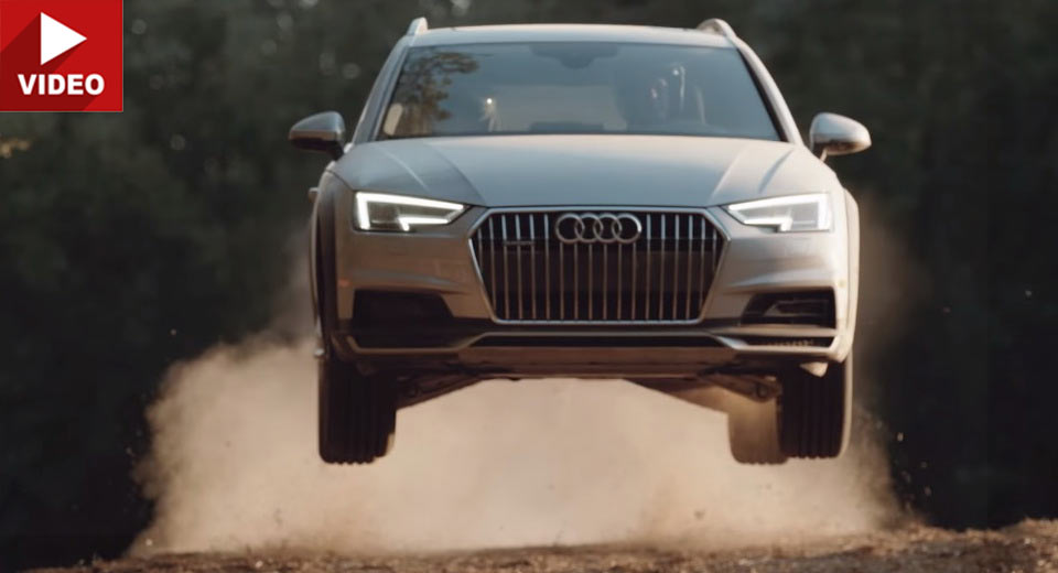  2017 Audi A4 Allroad Becomes A Gravel Toy For Suburban Dads In Latest Ad
