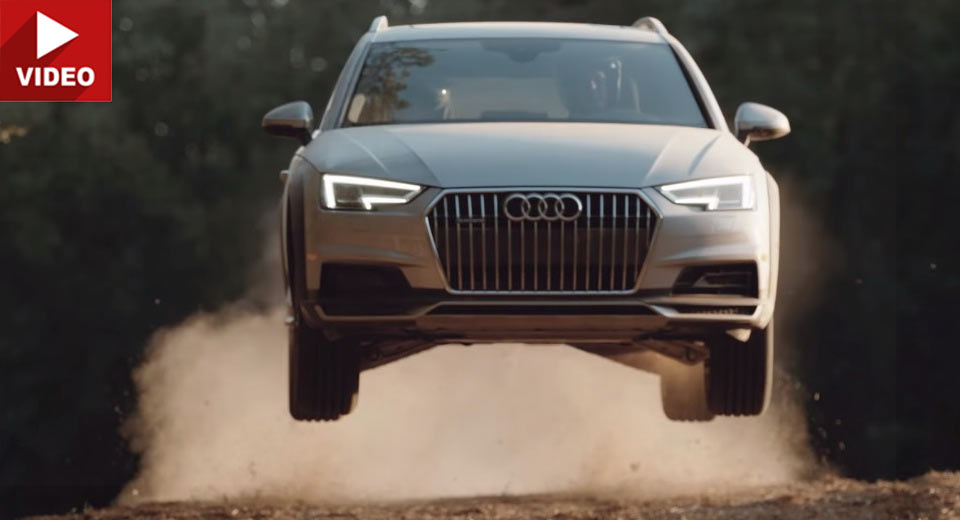 2017 Audi A4 Allroad Becomes A Gravel Toy For Suburban Dads In Latest Ad