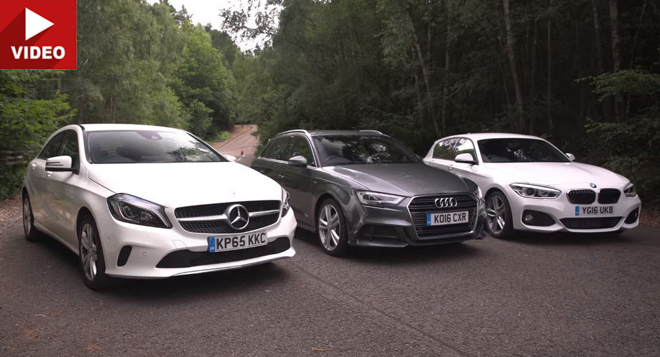 Mercedes A-Class Vs BMW 1-Series Vs Audi A3 In Battle Of The Premium Hatches