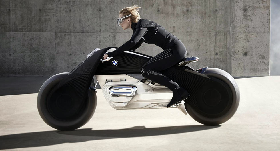  BMW’s Vision Next 100 Bike Concept Looks Like A Batpod From The Future [76 Pics + Video]