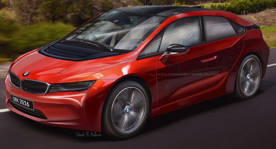  Revealing BMW i5 Patent Images Spawn Realistic Rendering