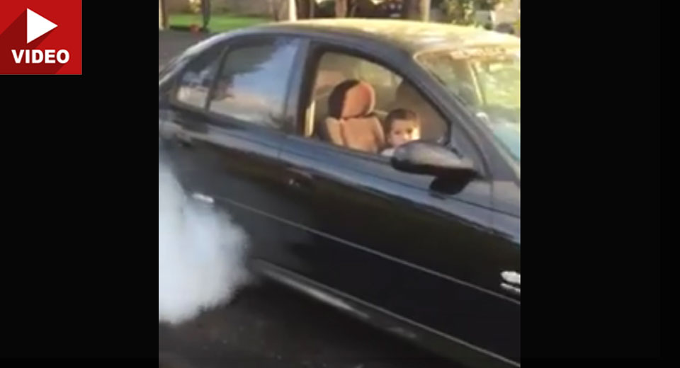 Dad Investigated After Filming 5-Year-Old Son Doing A Burnout