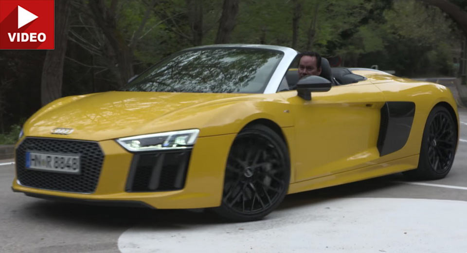  2017 Audi R8 V10 Spyder Is An Open-Top Jekyll And Hyde