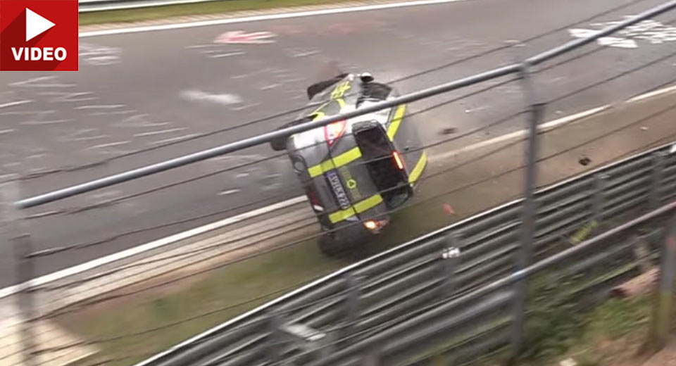  Suzuki Swift Somehow Doesn’t Flip Over In Violent Nurburgring Crash