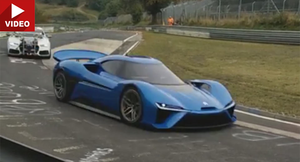  NextEV’s 1,360 HP Electric Supercar Filmed On The Nurburgring