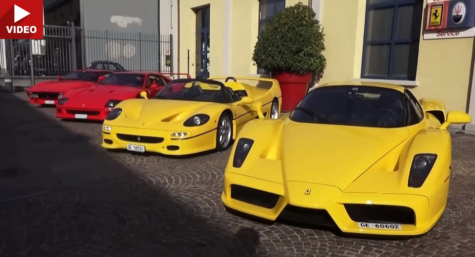  Ferrari P@rn: 288 GTO, F40, F50 and Enzo Driven Back-To-Back
