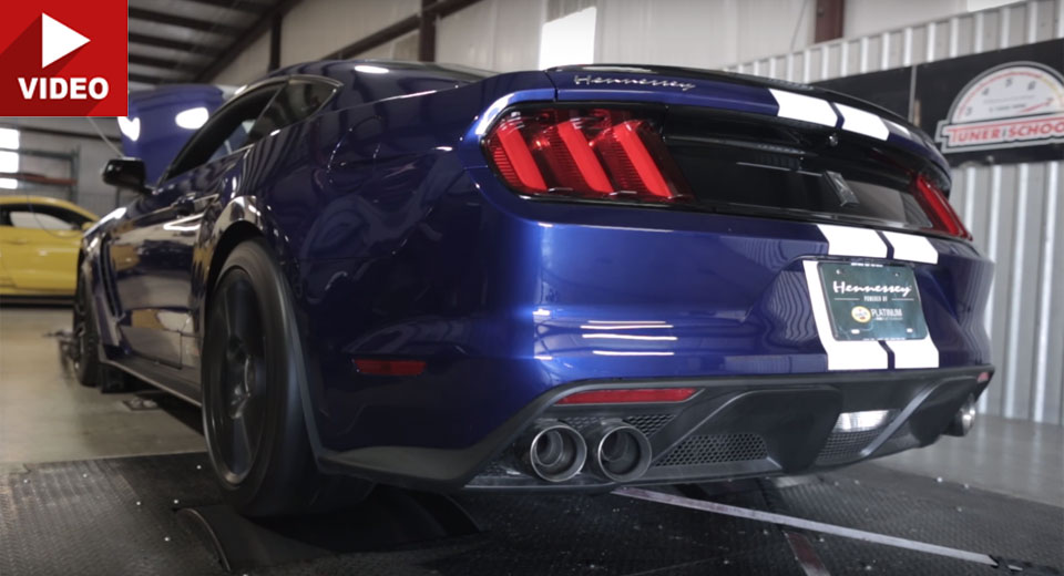 Hennessey’s Insane 800HP Mustang GT350 Roars During Testing