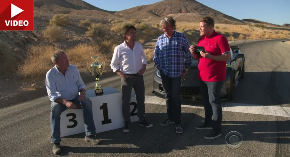  Clarkson, Hammond & May Take A Quiz During Funny Track Battle