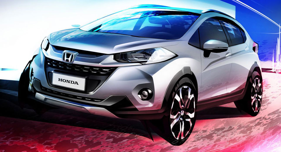  Honda Previews New WR-V Sub-Compact SUV For South America