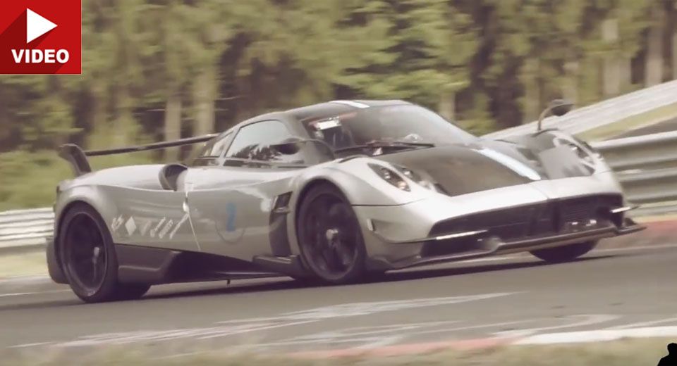  Pagani Huayra BC Is A Rolling Masterpiece At The Nurburgring