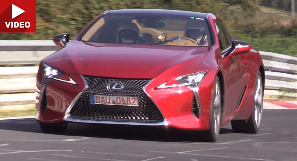  Lexus LC 500 Coupe Tackles The Nurburgring Before Customer Deliveries Begin