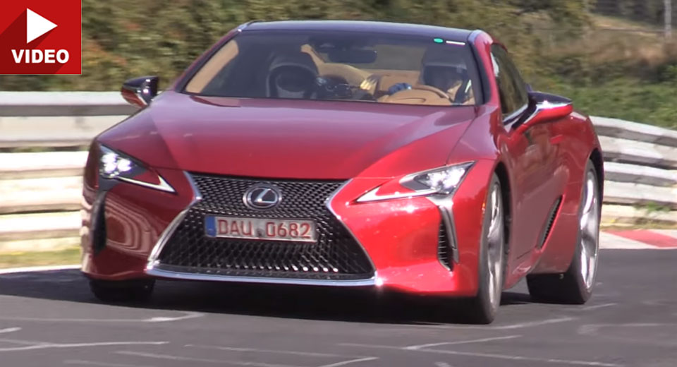Lexus LC 500 Coupe Tackles The Nurburgring Before Customer Deliveries Begin
