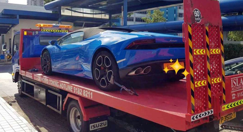  Lamborghini Huracan Driver Arrested, Car Confiscated In Singapore After Reckless Overtake [w/Video]