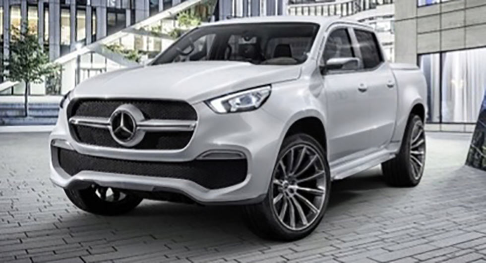  Watch Mercedes-Benz Reveal New X-Class Pickup Live Here At 12:30 EST [First Photos]