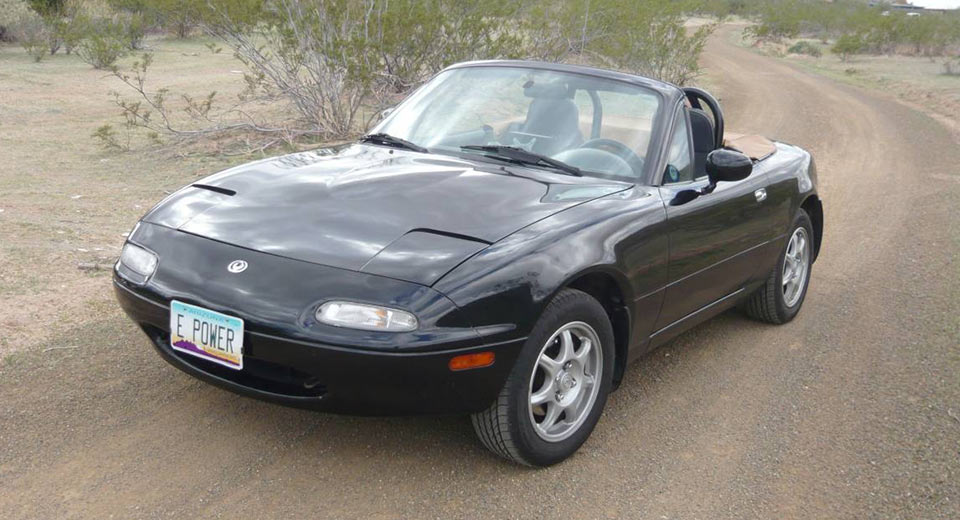  Who Needs A Tesla Roadster When There’s An Electrified Mazda MX-5?