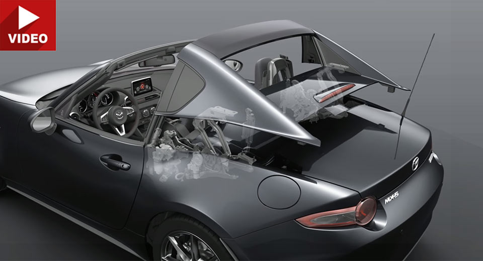  This Is How Mazda MX-5 RF’s Rectractable Top Works