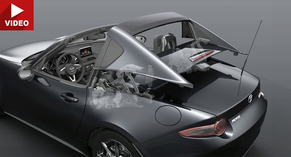 This Is How Mazda MX-5 RF’s Rectractable Top Works