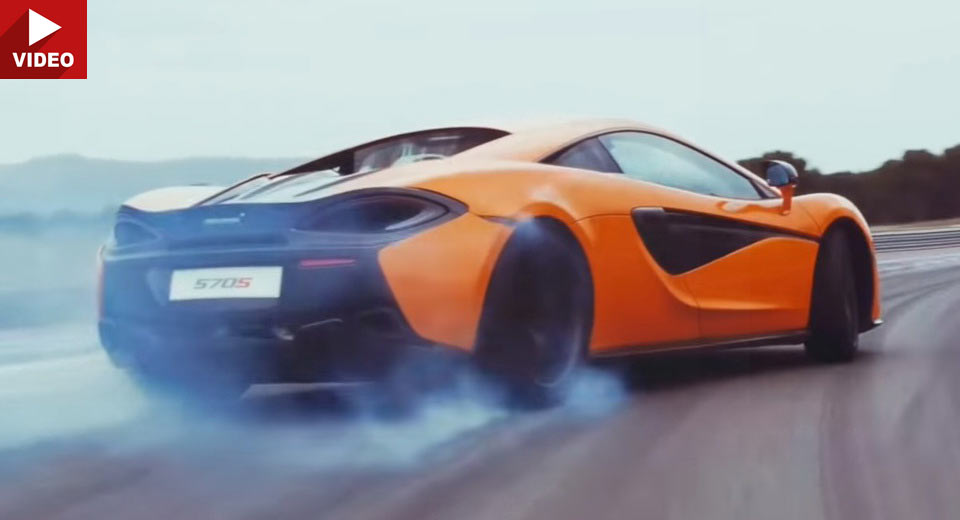  McLaren 570S Really Comes To Life When You Push It Over The Limit
