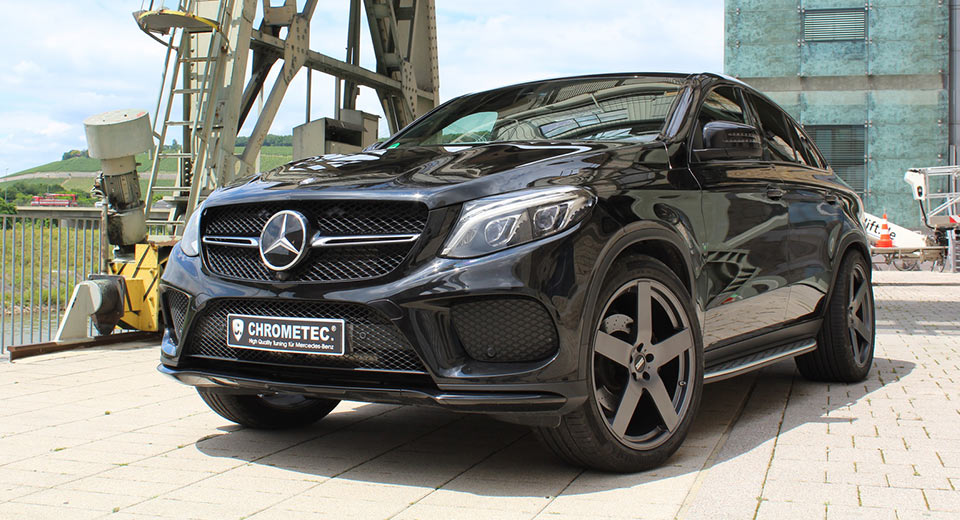  Mercedes GLE 350d Coupe Tuned By Chrometec To 300 PS, 700 Nm