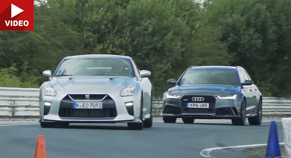Is The Audi RS6 Capable Of Challenging The Nissan GT-R On Track?