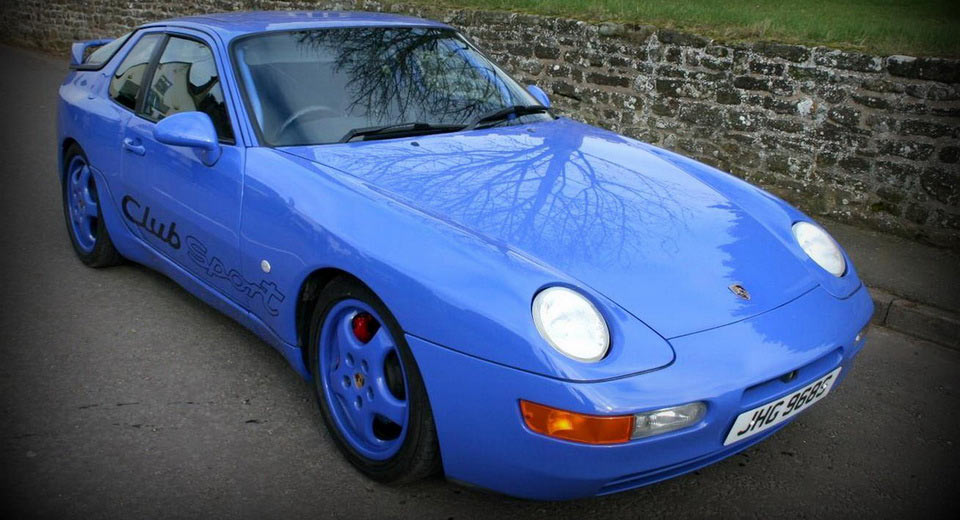  Maritime Blue Porsche 968 Club Sport Is A Performance Bargain Heading To Auction