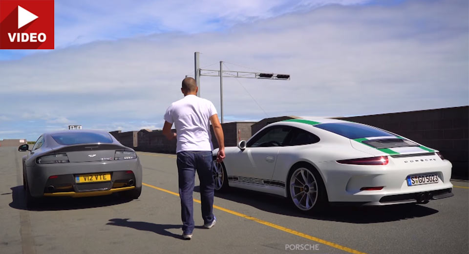  Chris Harris Explains Why The Porsche 911 R Beats The Aston Martin V12 Vantage S