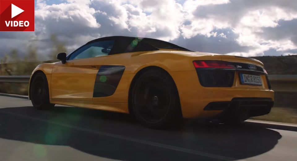 Topless Audi R8 Spyder Feels And Sounds Like A Million Bucks