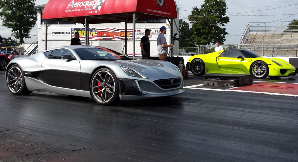  Rimac Concept_One Vs Porsche 918 Spyder Is This Year’s Best Drag Race