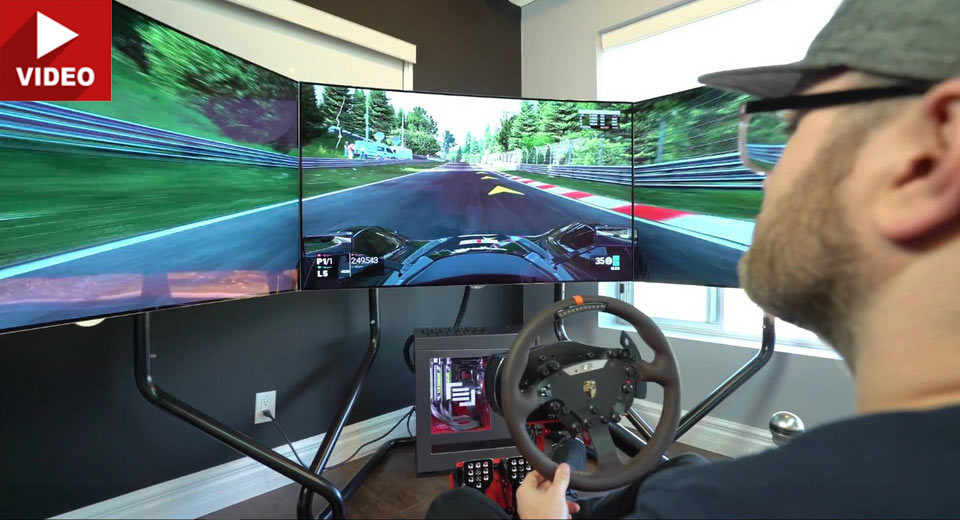  This Is What A $35,000 Racing Simulator Looks Like